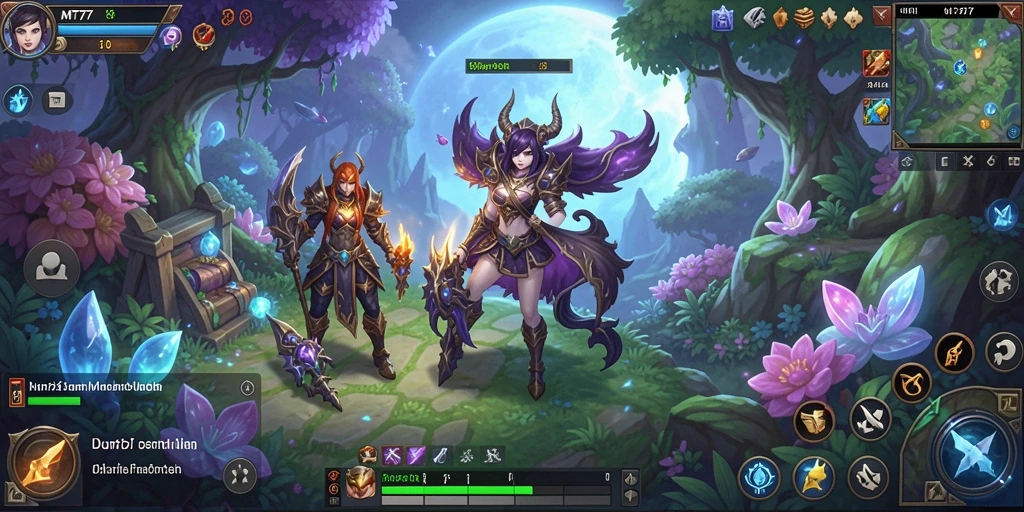 Gameplay MT777 yang seru dalam dunia MMORPG yang penuh petualangan.