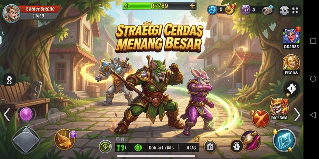Tampilan permainan RR789 dengan strategi yang mendebarkan dan grafis menarik.